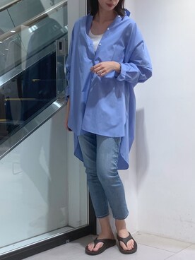 「ヤヌーク」｜MANAさん（レディース・170cm）の夏コーディネート