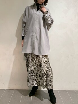 MANAさん(レディース・170cm)の冬コーディネート