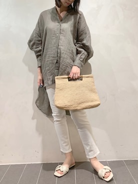 「ヤヌーク」｜MANAさん（レディース・170cm）の夏コーディネート