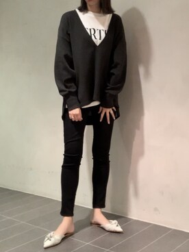 MANAさん（レディース・170cm）の秋コーディネート