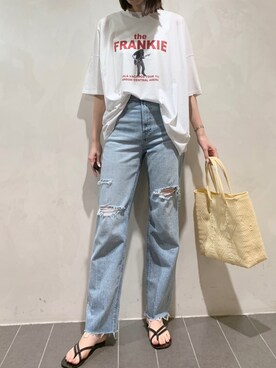 「ヤヌーク」｜MANAさん（レディース・170cm）の春コーディネート