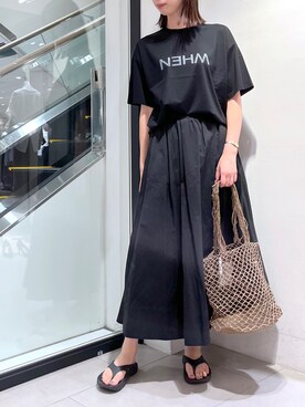 MANAさん（レディース・170cm）の夏コーディネート