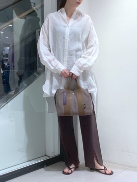 MANAさん（レディース・170cm）の夏コーディネート