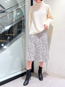 MANAさん（レディース・170cm）の冬コーディネート