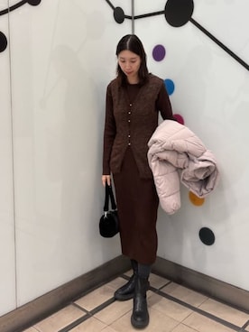 MANAさん（レディース・170cm）の秋コーディネート