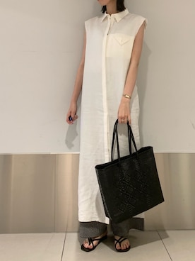 MANAさん（レディース・170cm）の夏コーディネート