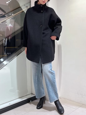 「フォロバ」｜MANAさん（レディース・170cm）の冬コーディネート