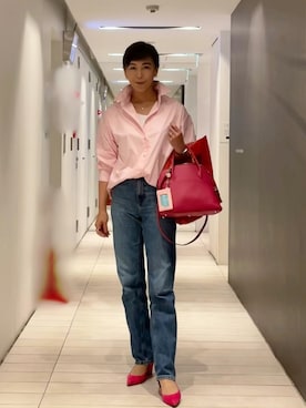 「Daniella&GEMMA（ダニエラアンドジェマ）のアイテム」を使った、masayonakanoさん（レディース・165cm）の夏コーディネート
