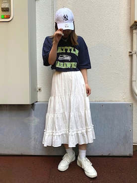 Thina ☻さんの（47Brand | フォーティーセブンブランド）を使ったコーディネート