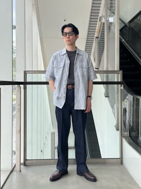HAYATO SUGAWARAAさん(メンズ・174cm)の夏コーディネート