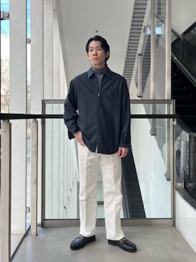 HAYATO SUGAWARAAさん（メンズ・174cm）の冬コーディネート