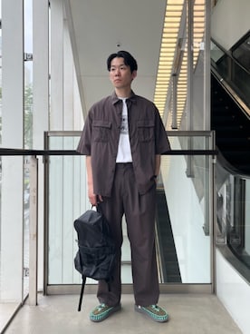 BRIEFINGのバックパック/リュックを使った人気ファッション