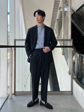 「SOVEREIGN（ソブリン）のアイテム」を使った、HAYATO SUGAWARAAさん（メンズ・174cm）の春コーディネート