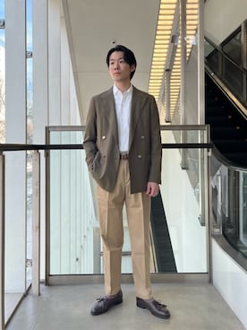 HAYATO SUGAWARAAさん（メンズ・174cm）の春コーディネート