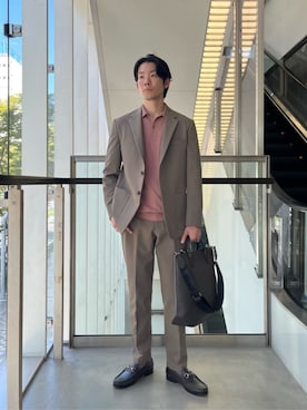 HAYATO SUGAWARAAさん（メンズ・174cm）の秋コーディネート