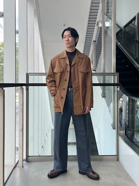 HAYATO SUGAWARAAさん（メンズ・174cm）の秋コーディネート