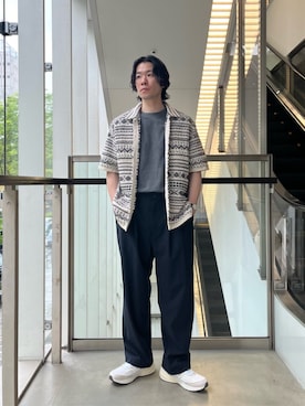 「UNITED ARROWS（ユナイテッドアローズ）のアイテム」を使った、HAYATO SUGAWARAAさん（メンズ・174cm）の春コーディネート