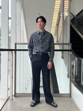 HAYATO SUGAWARAAさん(メンズ・174cm)の夏コーディネート