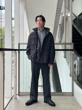 HAYATO SUGAWARAAさん（メンズ・174cm）の秋コーディネート