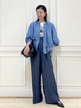「アイテム（パンプス）」を使った、YUUMIさん（レディース・157cm・30代）の夏コーディネート