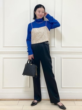 「タートル」｜YUUMIさん（レディース・157cm）の秋コーディネート