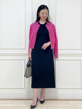 「アイテム（ワンピース/ドレス）」を使った、YUUMIさん（レディース・157cm・30代）の夏コーディネート