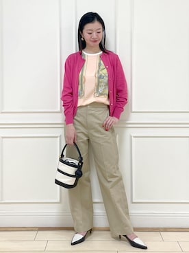 「24SS夏の新作」｜YUUMIさん（レディース・157cm）の春コーディネート