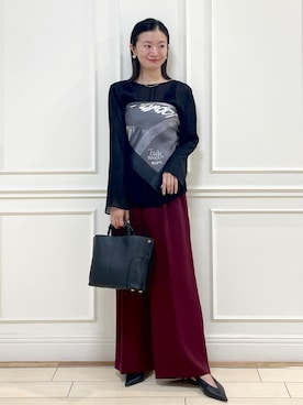 「アイテム（財布/小物）」を使った、YUUMIさん（レディース・157cm・30代）の秋コーディネート