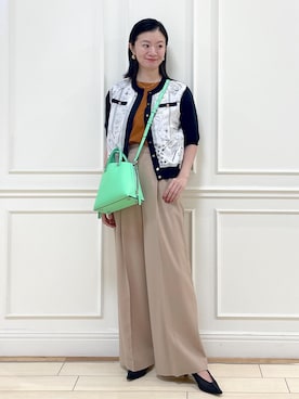 「アイテム（パンプス）」を使った、YUUMIさん（レディース・157cm・30代）の夏コーディネート