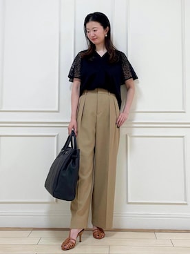 YUUMIさん（レディース・157cm）の春コーディネート