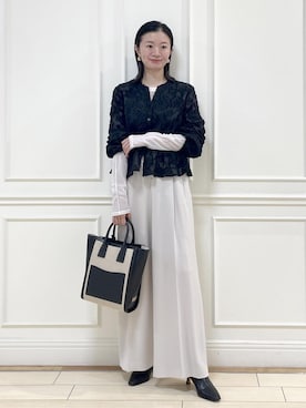 「パンツスタイル」｜YUUMIさん（レディース・157cm・30代）の秋コーディネート