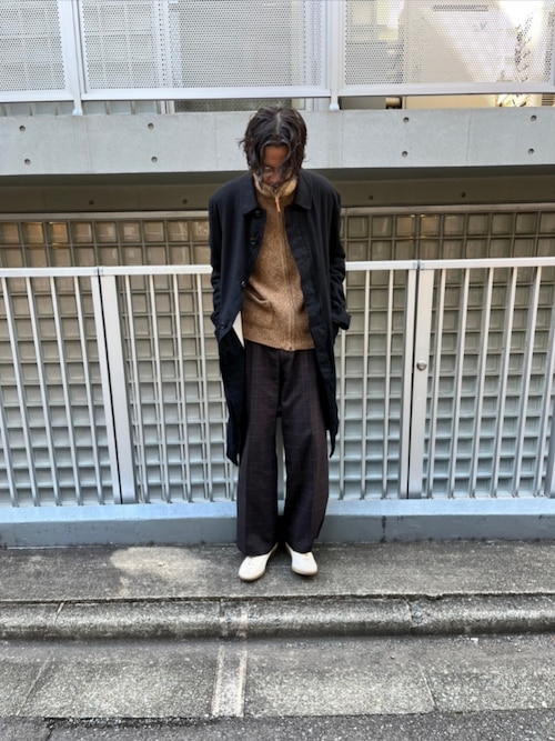 comme des garcons ステンカラーコートブラック AD1998 2025年最新】COMME des GARCONS HOMME カラー：ブラック系