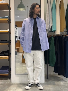 「US.BOARDER（ユーエスボーダー）のアイテム」を使った、細川コウジ-U.Sボーダー　さん（メンズ・170cm）の春コーディネート