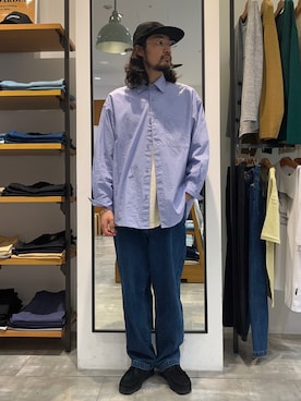 「US.BOARDER（ユーエスボーダー）のアイテム」を使った、細川コウジ-U.Sボーダー　さん（メンズ・170cm）の春コーディネート