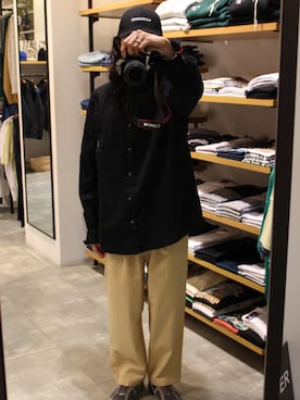 「US.BOARDER（ユーエスボーダー）のアイテム」を使った、細川コウジ-U.Sボーダー　さん（メンズ・170cm）の春コーディネート