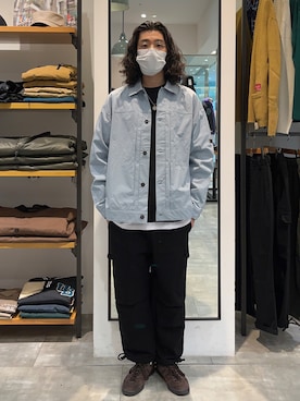 「あべのハルカス」｜細川コウジ-U.Sボーダー　さん（メンズ・170cm）の春コーディネート