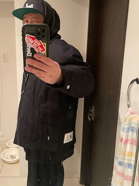 「Deviluse（Deviluse）のアイテム（ジャケット/アウター）」を使った、TaKa@侍Styleさん（メンズ・173cm）の冬コーディネート