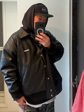 「アイテム（スタジャン）」を使った、TaKa@侍Styleさん（メンズ・173cm）の秋コーディネート