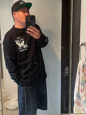 「Deviluse（Deviluse）のアイテム（キャップ）」を使った、TaKa@侍Styleさん（メンズ・173cm）の夏コーディネート