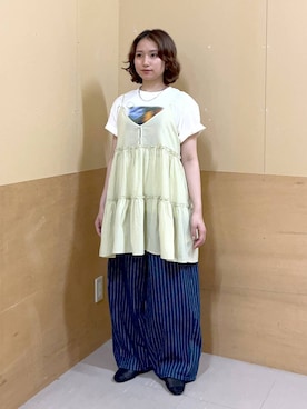mirukikukaguさん（レディース・154cm）の夏コーディネート