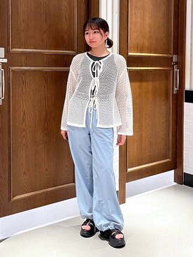 mirukikukaguさん（レディース・154cm）の夏コーディネート