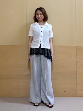 「RAGEBLUE（レイジブルー）のアイテム（アクセサリー）」を使った、mirukikukaguさん（レディース・154cm）の夏コーディネート