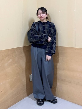 mirukikukaguさん（レディース・154cm）の冬コーディネート