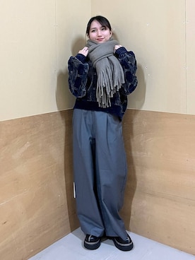 mirukikukaguさん（レディース・154cm）の冬コーディネート