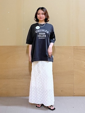 mirukikukaguさん(レディース・154cm)の夏コーディネート