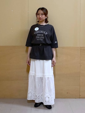 mirukikukaguさん（レディース・154cm）の夏コーディネート