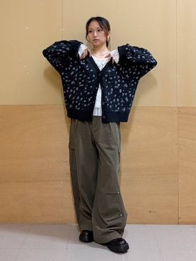 「RAGEBLUE（レイジブルー）のアイテム（アクセサリー）」を使った、mirukikukaguさん（レディース・154cm）の秋コーディネート
