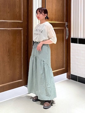 mirukikukaguさん（レディース・154cm）の夏コーディネート