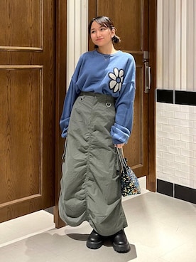 mirukikukaguさん（レディース・154cm）の冬コーディネート