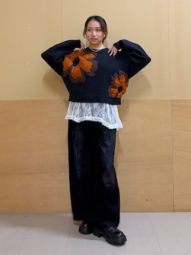 mirukikukaguさん（レディース・154cm）の秋コーディネート